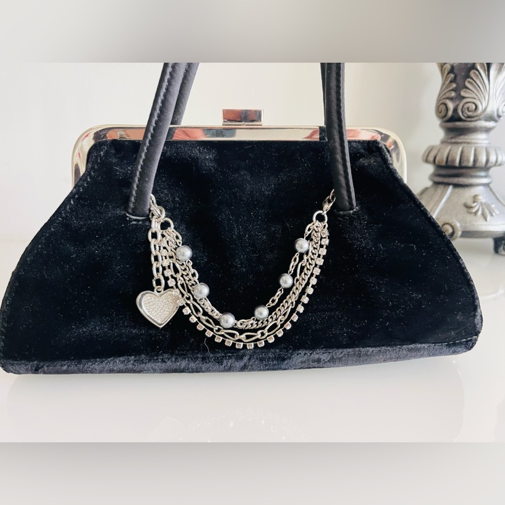 Nine West Velvet Evening Bag